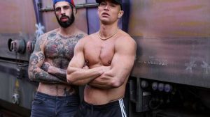 Ruslan Angelo with another muscle stud, but ends up being the bottom bitch! I like to go somewhere warm when winter arrives. I hate cold weather.
