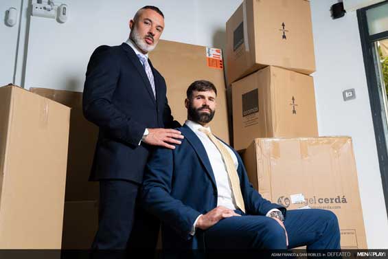 Colleagues Adam Franco and Dani Robles work for a top furniture design company that styles offices and luxury apartments. Today, an important delivery was to finally arrive after many delays and Dani...