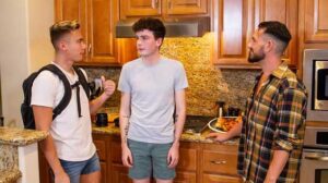 Myott is nervous about bringing his boyfriend Carter to the Thanksgiving dinner as he still refers to him as a friend in front of his stepdad Derek.