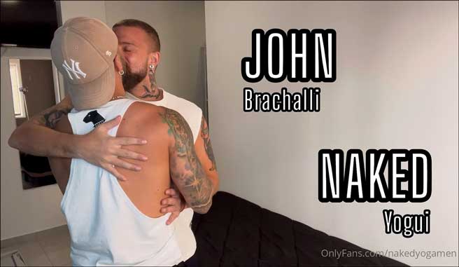 JohnBrachalli with another muscle stud, but ends up being the bottom bitch! I like to go somewhere warm when winter arrives. I hate cold weather.