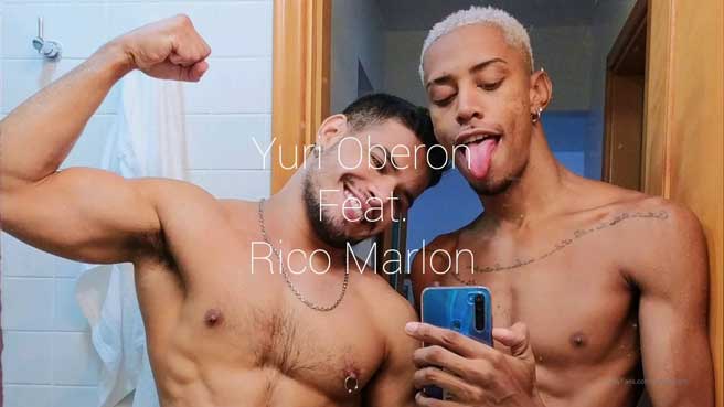 Rico Marlon with another muscle stud, but ends up being the bottom bitch! I like to go somewhere warm when winter arrives. I hate cold weather.